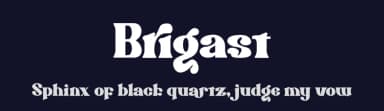 Brigast by suhadidesign — Serif Font — thumbnail 2
