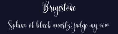 Brigestone by Scratchones — Script Handwritten Font — thumbnail 2