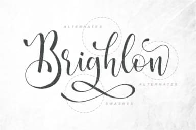 Brighlon Font by NendesKombet — Script Handwritten Font — thumbnail 5