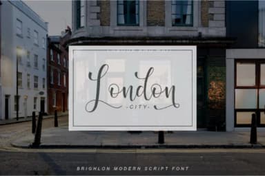 Brighlon Font by NendesKombet — Script Handwritten Font — thumbnail 6