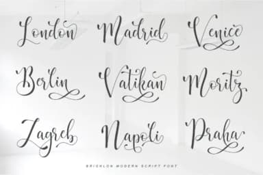 Brighlon Font by NendesKombet — Script Handwritten Font — thumbnail 7