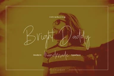 Bright Daddy Font by Thirtypath — Script Handwritten Font — thumbnail 1