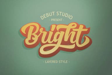 Bright Script Font by Debut Studio — Script Handwritten Font — thumbnail 4