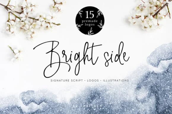 Bright Side Font by Tabita's shop — Script Handwritten Font