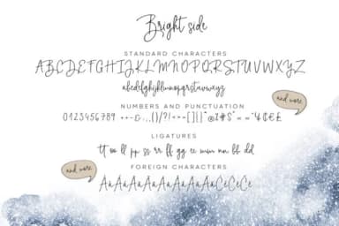 Bright Side Font by Tabita's shop — Script Handwritten Font — thumbnail 3