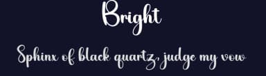 Bright by Harlek Studio — Script Handwritten Font — thumbnail 2