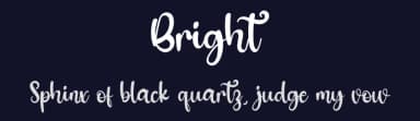 Bright by PiPi Creative STUDIO — Script Handwritten Font — thumbnail 2