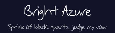 Bright Azure by Misti's Fonts — Script Handwritten Font — thumbnail 2
