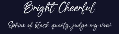 Bright Cheerful by Micro Andi — Script Handwritten Font — thumbnail 2