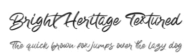 Bright Heritage Textured by Figuree Studio — Script Handwritten Font — thumbnail 1