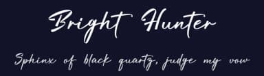 Bright Hunter by GFR Creative — Script Handwritten Font — thumbnail 2