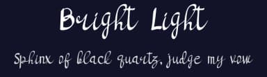 Bright Light by wonoayu79 — Script Handwritten Font — thumbnail 2