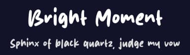Bright Moment by Origin Type — Script Handwritten Font — thumbnail 2