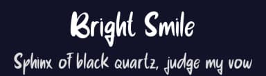 Bright Smile by nomlimofont — Script Handwritten Font — thumbnail 2