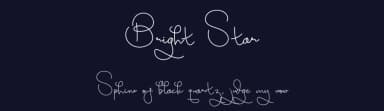 Bright Star by Erik Studio — Script Handwritten Font — thumbnail 2
