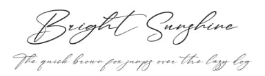Bright Sunshine by Letterena Studios — Script Handwritten Font — thumbnail 1
