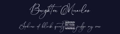 Brighter Miracles by Din Studio — Script Handwritten Font — thumbnail 2