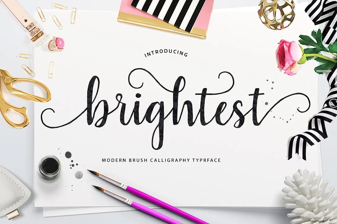 Brightest Font by Unicode Studio — Script Handwritten Font