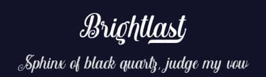 Brightlast by FallenGraphic Studio — Script Handwritten Font — thumbnail 2