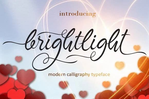 Brightlight Font by Byuly Ayika — Script Handwritten Font