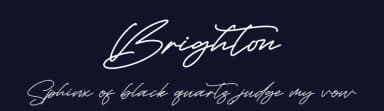 Brighton by Letterena Studios — Script Handwritten Font — thumbnail 2