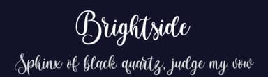 Brightside by StringLabs Creative Studio — Script Handwritten Font — thumbnail 2