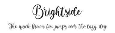Brightside by StringLabs Creative Studio — Script Handwritten Font — thumbnail 1