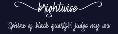 Brightwise by RaisProject — Script Handwritten Font — thumbnail 2