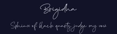 Brigidha by Vztype Studio — Script Handwritten Font — thumbnail 2