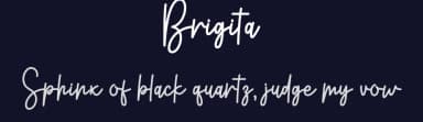 Brigita by Wahyu Studio — Script Handwritten Font — thumbnail 2