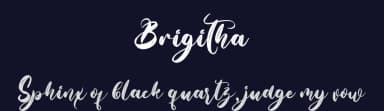 Brigitha by Noftanti Studio — Script Handwritten Font — thumbnail 2