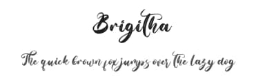Brigitha by Noftanti Studio — Script Handwritten Font — thumbnail 1