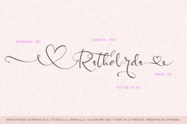 Brigitta Font by thomasaradea — Script Handwritten Font — thumbnail 3