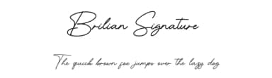 Brilian Signature by Ronny Studio — Script Handwritten Font — thumbnail 1