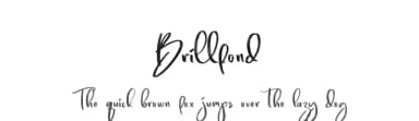 Brillfond by lyanatha — Script Handwritten Font — thumbnail 1