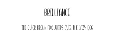 Brilliance by Fadlilah Studio — Script Handwritten Font — thumbnail 1