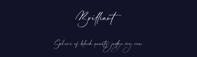 Brilliant by Aestherica Studio — Script Handwritten Font — thumbnail 2