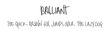 BriLliant by Brittney Murphy Design — Script Handwritten Font — thumbnail 1