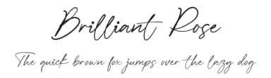 Brilliant Rose by Muwatta Studio — Script Handwritten Font — thumbnail 1