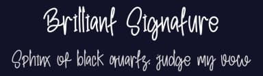 Brilliant Signature by Inermedia Studio — Script Handwritten Font — thumbnail 2
