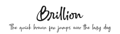 Brillion by Subectype & Orenari — Script Handwritten Font — thumbnail 1
