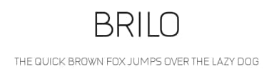 Brilo by Vladimir Nikolic — Sans Serif Font — thumbnail 1