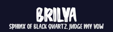Brilya by Skiiller Studio — Script Handwritten Font — thumbnail 2