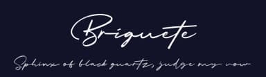 Briquete by Ferry Ardana Putra — Script Handwritten Font — thumbnail 2