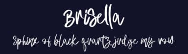 Brisella by Letterara — Script Handwritten Font — thumbnail 2