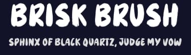 Brisk Brush by JSH creates — Script Handwritten Font — thumbnail 2