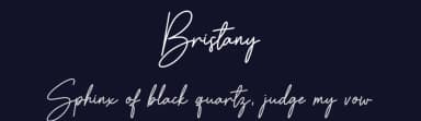 Bristany by Multype Studio — Script Handwritten Font — thumbnail 2