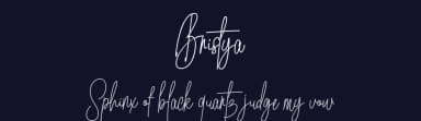 Bristya by Typegenic Studio — Script Handwritten Font — thumbnail 2