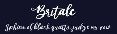 Britale by Fanastudio — Script Handwritten Font — thumbnail 2
