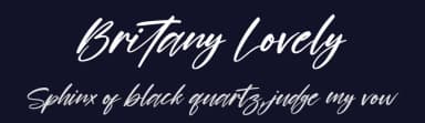 Britany Lovely by Perspectype Studio - Letterena.com — Script Handwritten Font — thumbnail 2